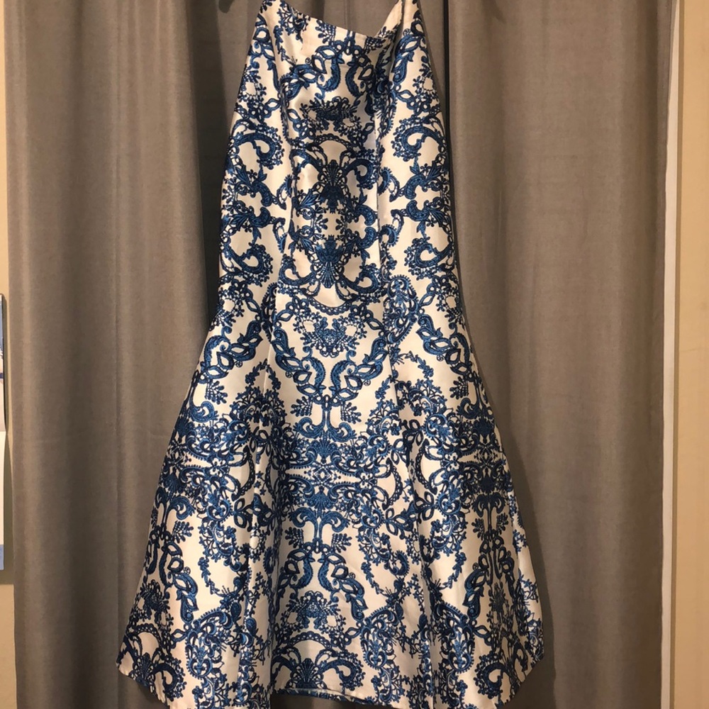 2 Piece Off the Shoulder Mermaid Tail Dress